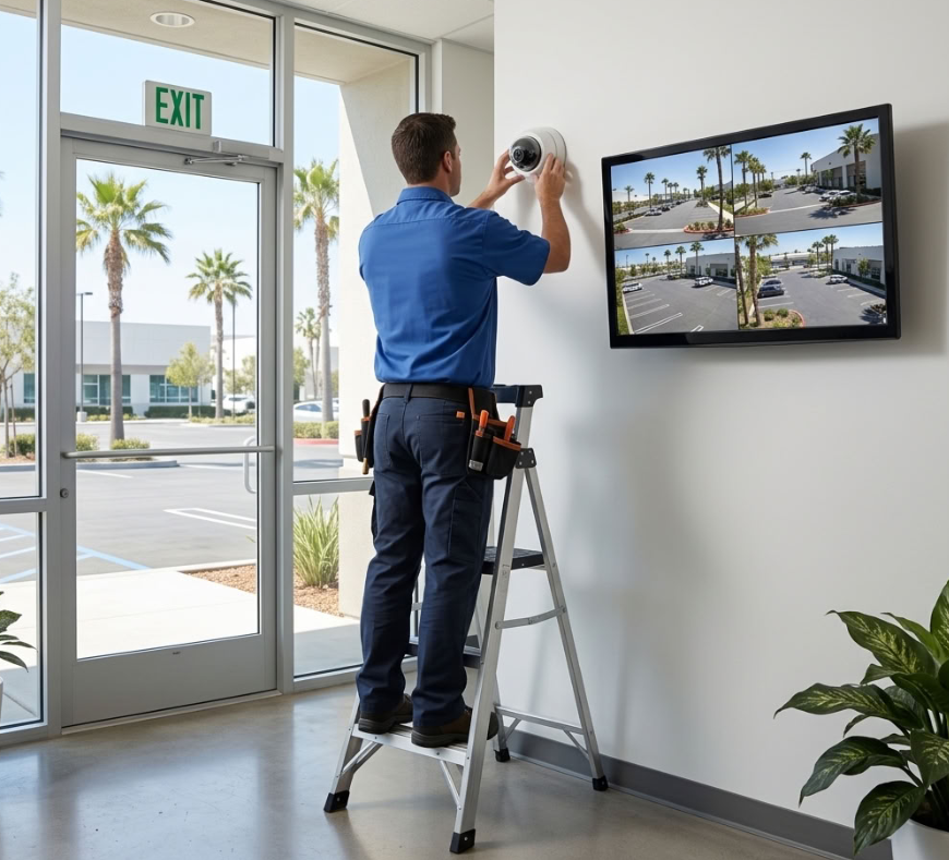 NovaTech Security Camera Technician